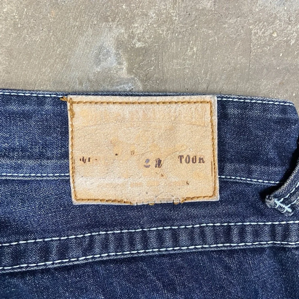 Vintage Y2K True Religion Limited Edition Jeans Size 40 Blue Denim Dark Wash